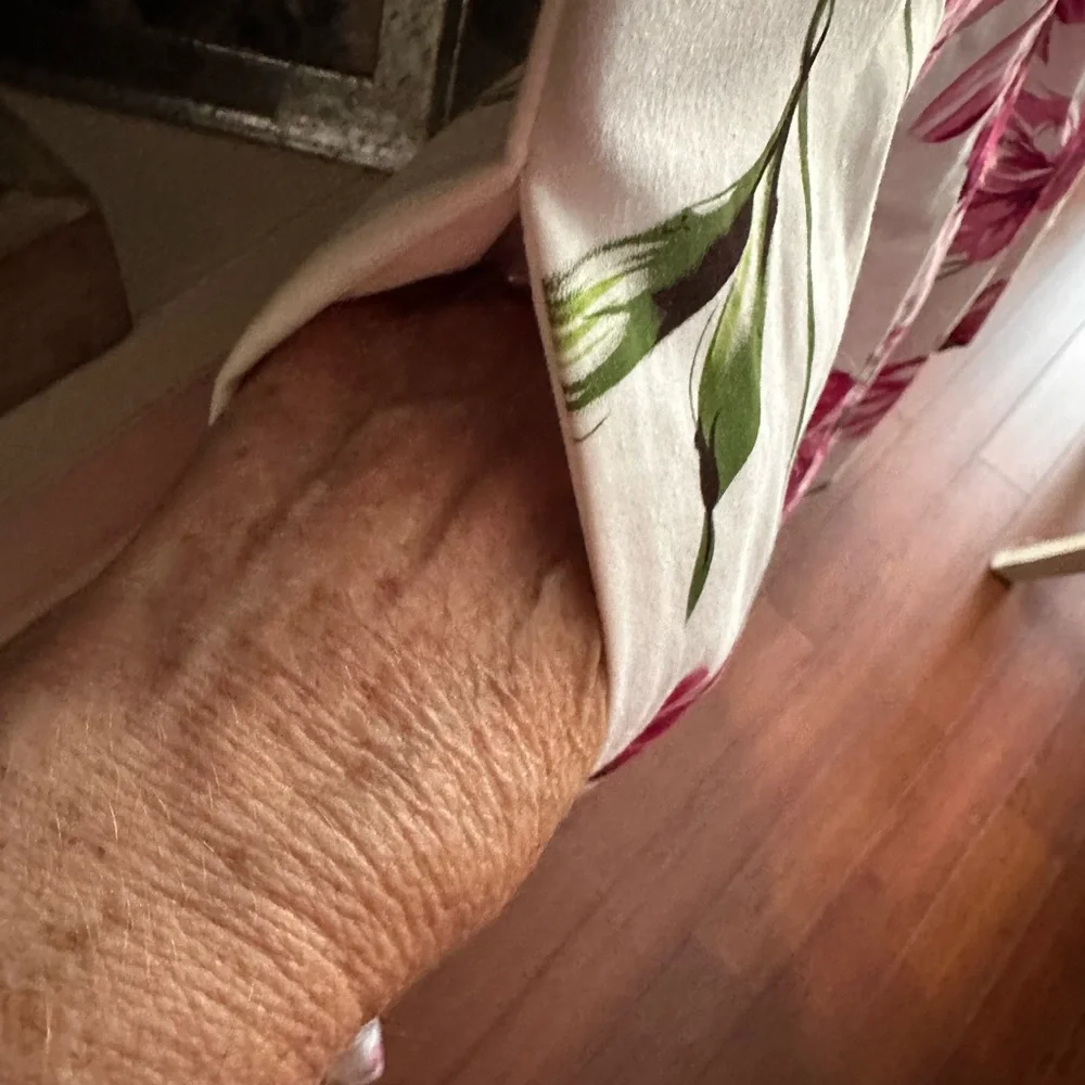 Roz & Ali Pink Floral A-Line Skirt - Picture 10 of 11